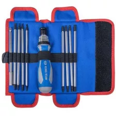 Отвёртка King Tony 32526MRN отвёртка с трещоткой 45 зубьев с сменными наконечниками, 14 пр.