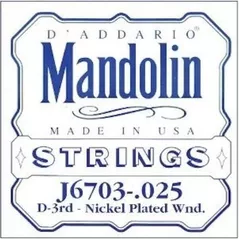Струна для музыкального инструмента D’Addario J6703 mandolina