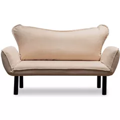 Canapea Trendy Chatto Crema, 65x70x140cm