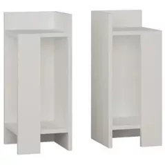 Noptieră Trendy Elos Alb, 25x60x27cm (GTR001492)