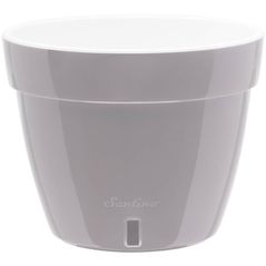 Ghiveci pentru flori Santino Asti (12.0L, Gri/Alb)