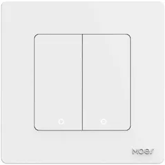 Întrerupător electric Moes ZT-SR-EU2-WH-MS