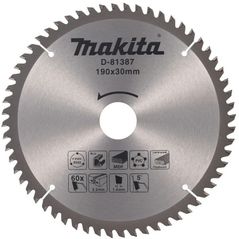 Disc de tăiere Makita D-81387 Disc circular multimaterial 190x30x60