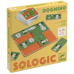 Joc de logică Djeco DJ08522 Joc de logica Dogmino