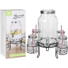 Container alimentare Excellent Houseware 38916 Набор банка с краном 4.5l