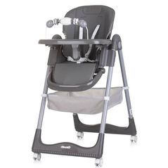 Scaun de masă Chipolino STHFS02401AS First Spoon ash grey