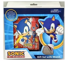 Блокнот miscellaneous Son4910 Total Office, set cadou cu ceas Sonic
