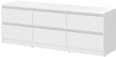 Comodă TV MebelStar NEO 6S 150x43x53 White (MBS-1278)