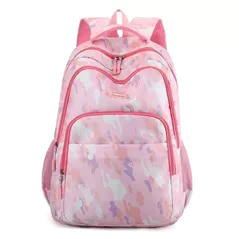 Rucsac pentru copii 4Play AT156 Pink Camouflage