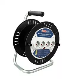Удлинитель электрический TEB Electrik 72317 Prelungitor cu tambur, 30m, 4 prize, 3x1.5mm² 9A (310.030.101)