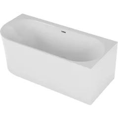 Ванна Polimat Sola R 170x75 + отдельно стоящий сифон