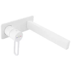 Смеситель для умывальника F-Design Zaffiro White FD1-ZFR-3PA-33