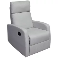 Fotoliu Deco Fotoliu cu Recliner Santos Light Grey
