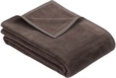 Textile de casă Ibena 2900/326 Uni Decke Berlin Espresso