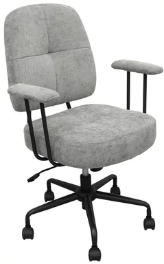 Fotoliu de birou Deco Pablo Grey Black