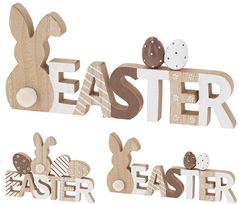 Decor Promstore 54832 Easter 29x13cm/24x17cm, din lemn
