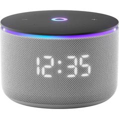 Колонка портативная Bluetooth Yandex YNDX-00059GRY Alisa Station Mini 3 Pro Grey