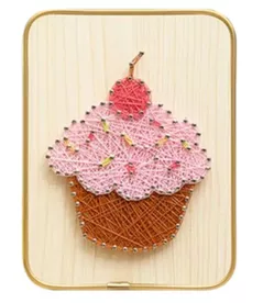 Набор для творчества miscellaneous DHBC28010 Set String Art 15x20 Cupcake