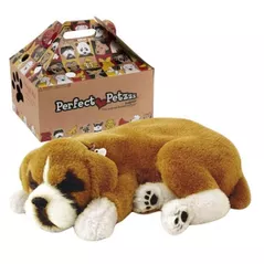 Мягкая игрушка Perfect Petzzz 91-08 Cățeluș Boxer cu imitație de respirație