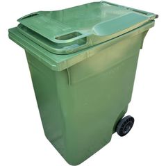 Урна для мусора Uniplast 37221 360 L pe roti (verde) HE