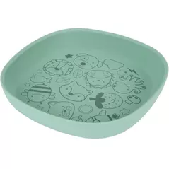 Seturi pentru hrănire bebelușilor Skip Hop 9S256110 Farfurie din silicon Skip Hop Squad Green
