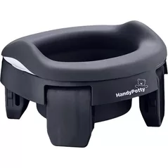 Oală Roxy Kids HP-255DGG HandyPotty 3в1 графит и вкладка графит