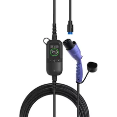 Stație de încărcare Rheidon Tech PC200-Pro-7K4-GBT Încărcător portabil p/u mașini electrice GB/T, 7.2 kW, 32A, 230V (Monofazat)
