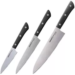 Набор ножей Samura HARAKIRI 3buc. (SHR-0220B)