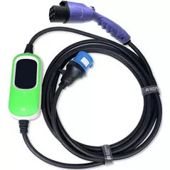 Зарядная станция Rheidon Tech PC100-7K2-GBT, încărcător portabil p/u mașini electrice Tech GB/T 7.2 kW, 32A, 230V (Monofazat)