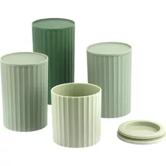 Container alimentare Bisk 08676 Set ZONA de 4 recipiente