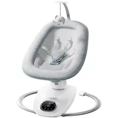 Детское кресло-качалка Momcozy AW001-GR12NB-A CocoSway cu leganare 3D