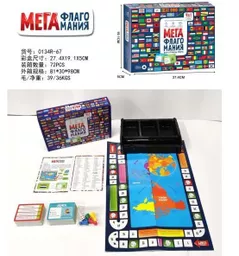Настольная игра ToyMall 009002 Мегафлагомания