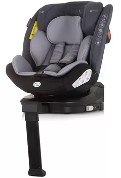 Scaun auto Chipolino STKTRN02403GY I-Size 40-150cm Isofix 360 Tourino Grey Mix