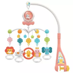 Carusel pentru pătuț Noriel INT6207 Bebe Carusel Muzical cu Zornaitoare