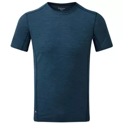 Îmbrăcăminte sport Montane Tricou termo barbati Primino 140 Narwhal Blue S (MP1SSNARB10)