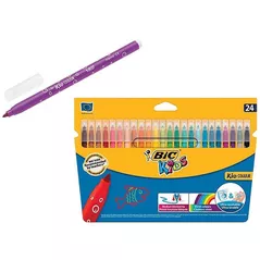 Set de creație BIC 54899 Kid Couleur Set carioci 24buc lavabile
