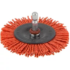 Набор головок, бит, насадок Wolfcraft 8477000 Perie disc din sarma de nylon, agresiva 100x8mm