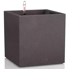 Цветочный горшок Lechuza Canto Color Square 40, Graphite Black