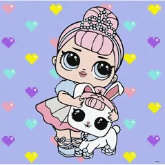 Картина по номерам Ideyka (KHO6289) L.O.L. Surprise!TroopSurprise Crystal Queen WithCrystalBunny, 40х40