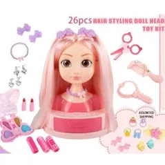 Păpușă ToyMall 008802 Set frizerie