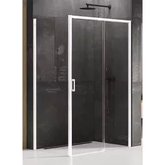 Душевая кабина New Trendy Prime White R Quadra120x90x200 Hinged D-0405A/D-0220B