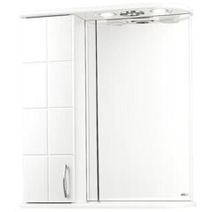 Зеркало для ванной Mashtab 11581 Domino 900x200x720 Alb