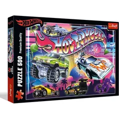 Puzzle Trefl 37538 Puzzles 500 Hot Wheels: 80s Vibe