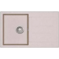 Мойка кухонная со смесителем Helika-AquaSanita SQT 101 AW 110 + 5523-110