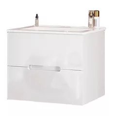 Шкаф под умывальник Savinidue Iris 600 Alb lucios 12000/F00