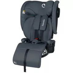 Scaun auto Lionelo Nelly 9-36kg (I-Size) Isofix Grey Graphite, pliabil