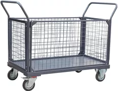 Cărucior УХЛ-МАШ ТПС-4С-9х6 Tележка платформенная сетчатая