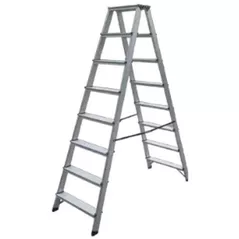 Scară Lider-Tech AD0407A Scara dubla aluminum, 2x7 trepte, H=1.58m, sarcina max.150kg