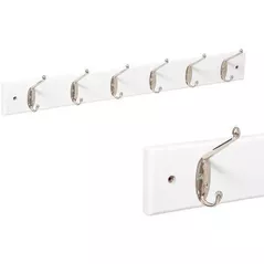 Вешалка для одежды 5five 50099 настенная на 6 крючков 58cm