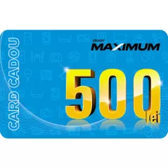 Certificat - cadou Maximum 500 MDL